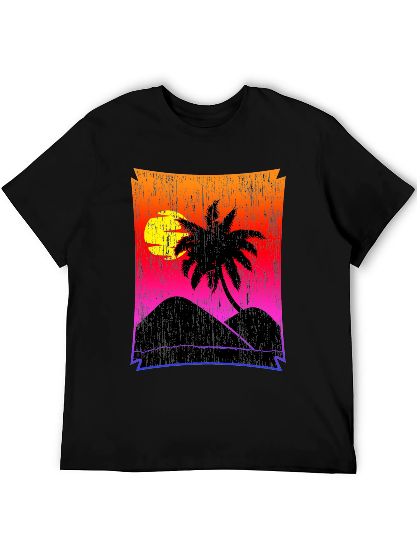 Sunset Palm Tee - Tropical Vibe T-Shirt