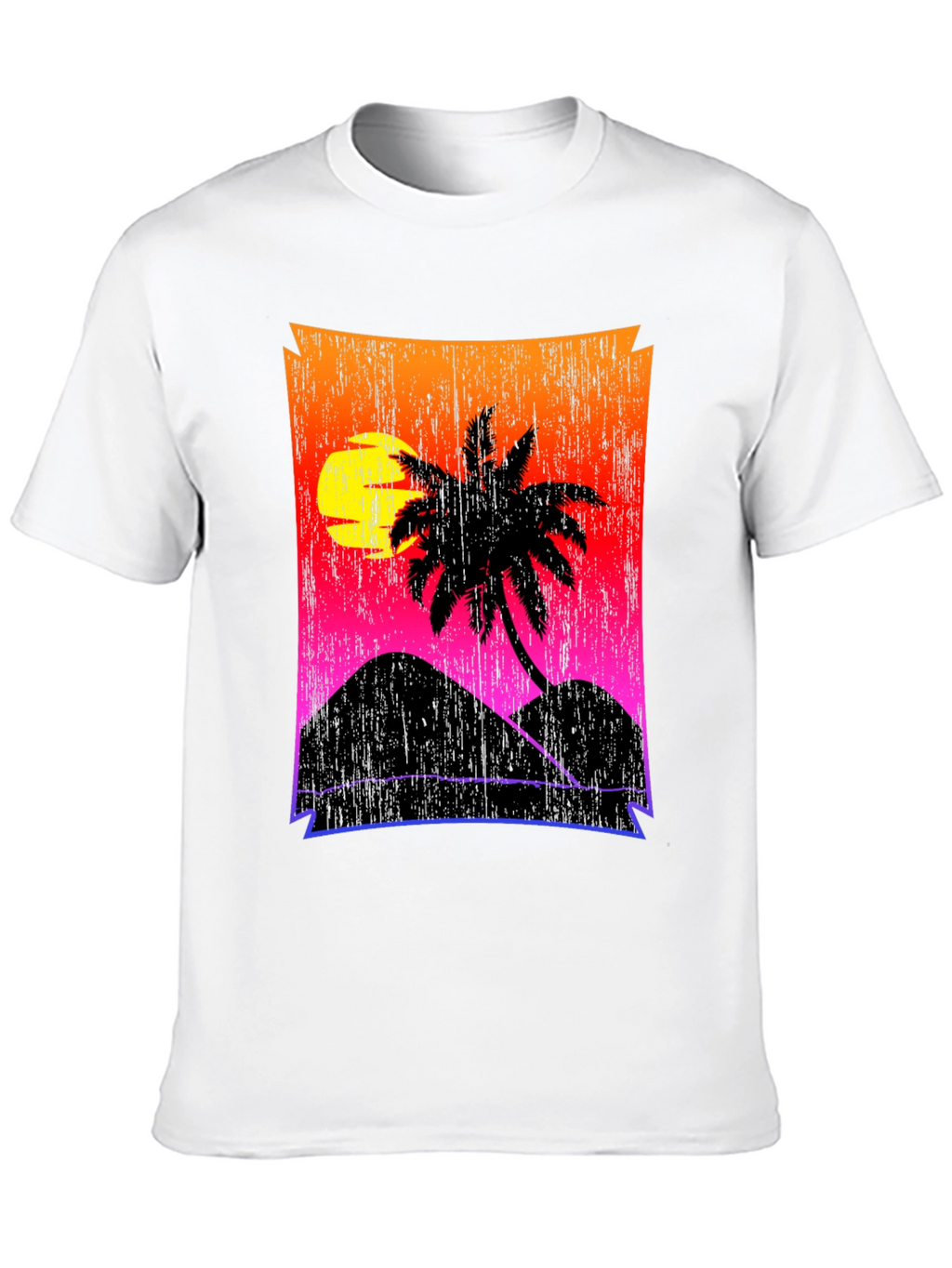 Sunset Palm Tee - Tropical Vibe T-Shirt