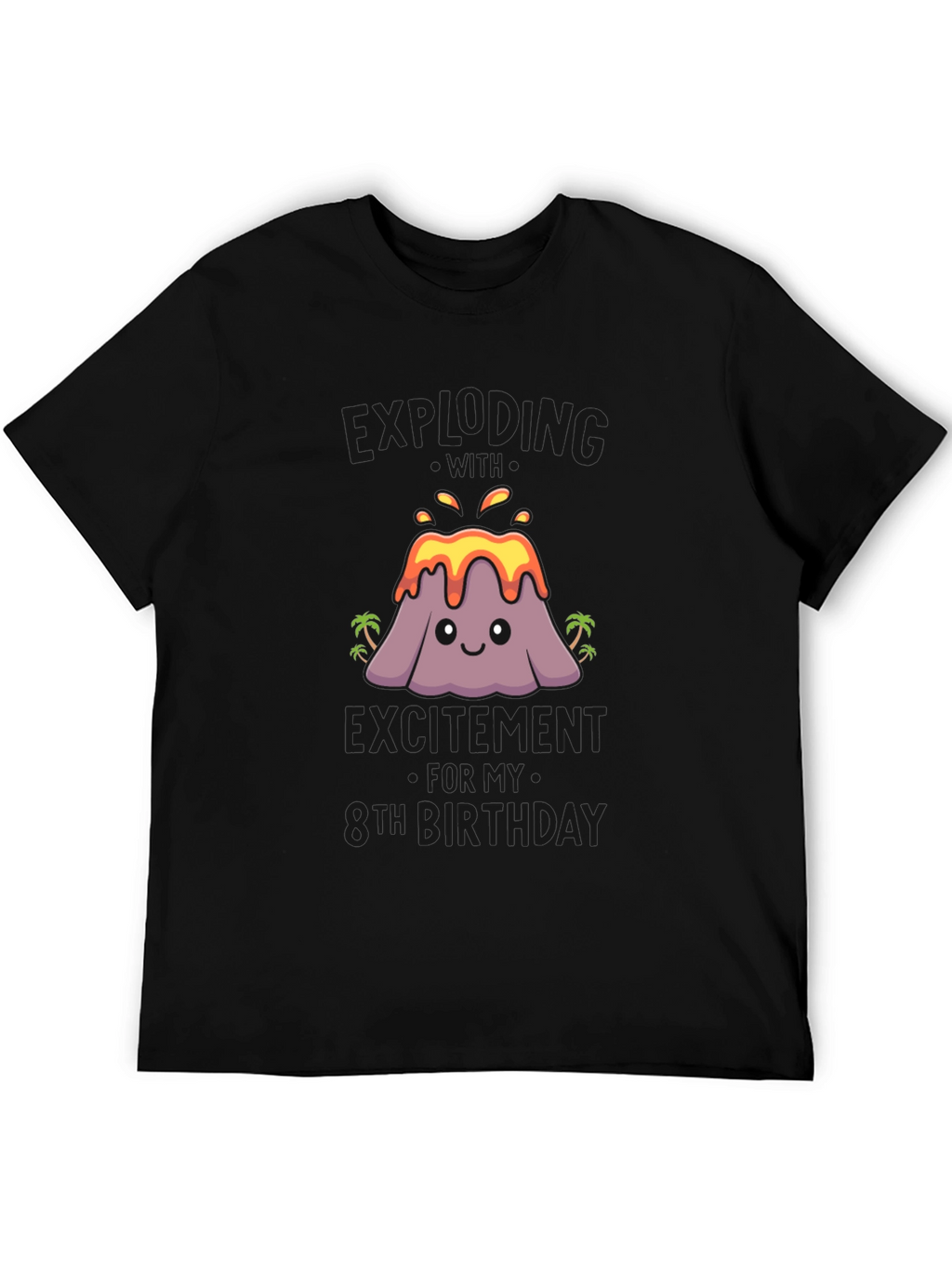 Volcano 8th Birthday T-Shirt