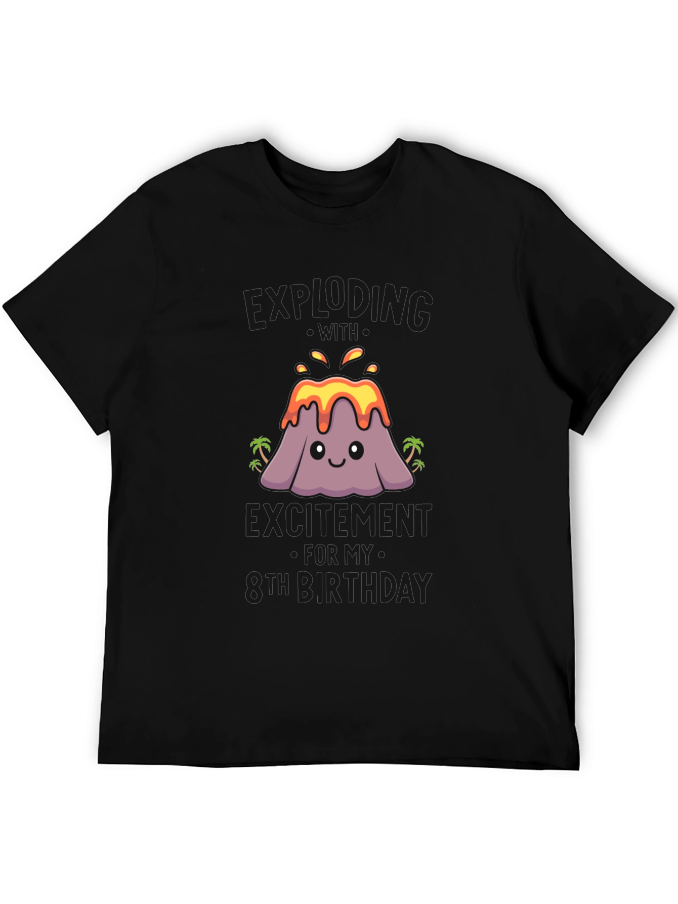 Volcano 8th Birthday T-Shirt