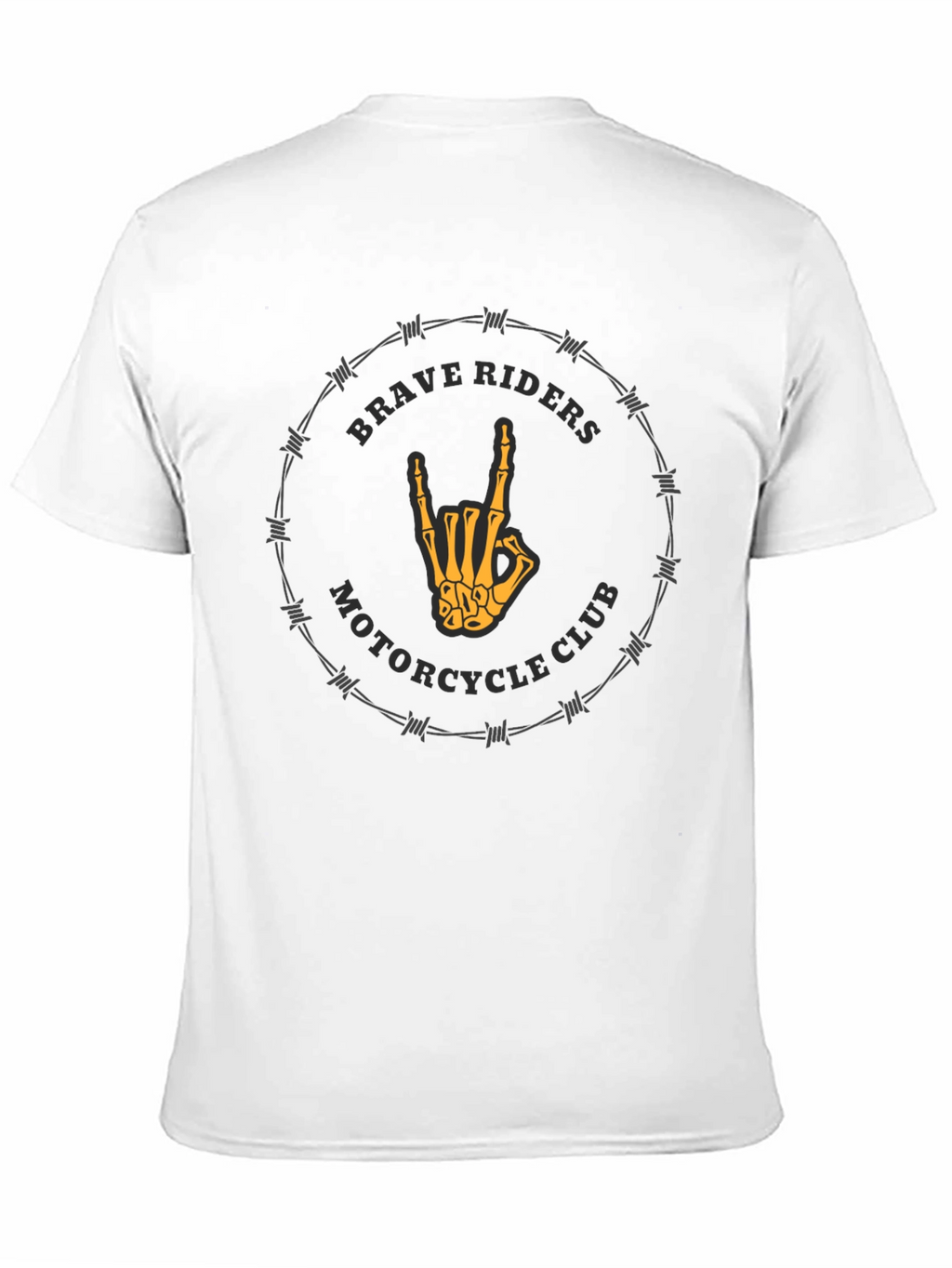 Brave Riders Motorcycle Club Graphic Tee