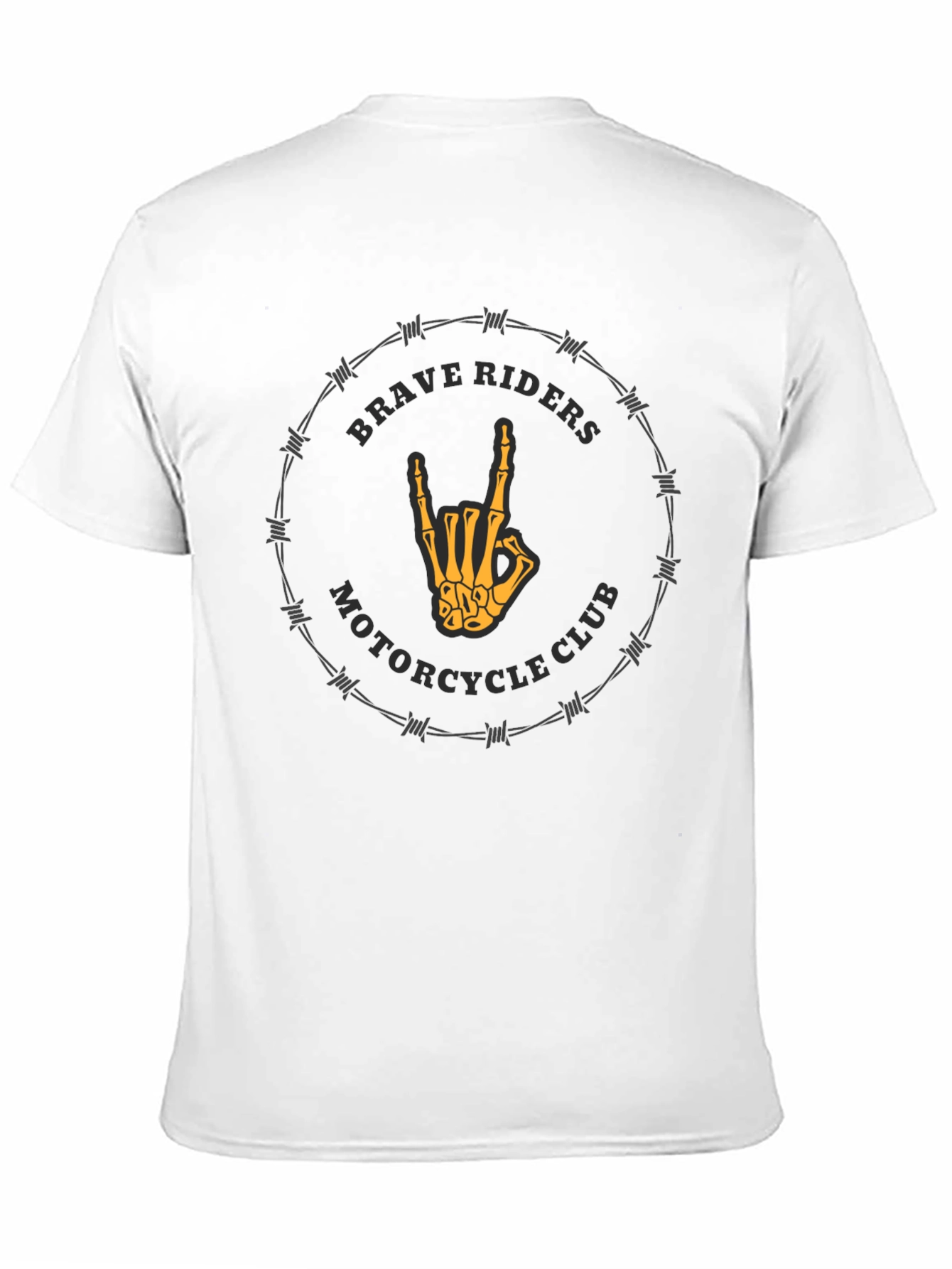Brave Riders Motorcycle Club Graphic Tee