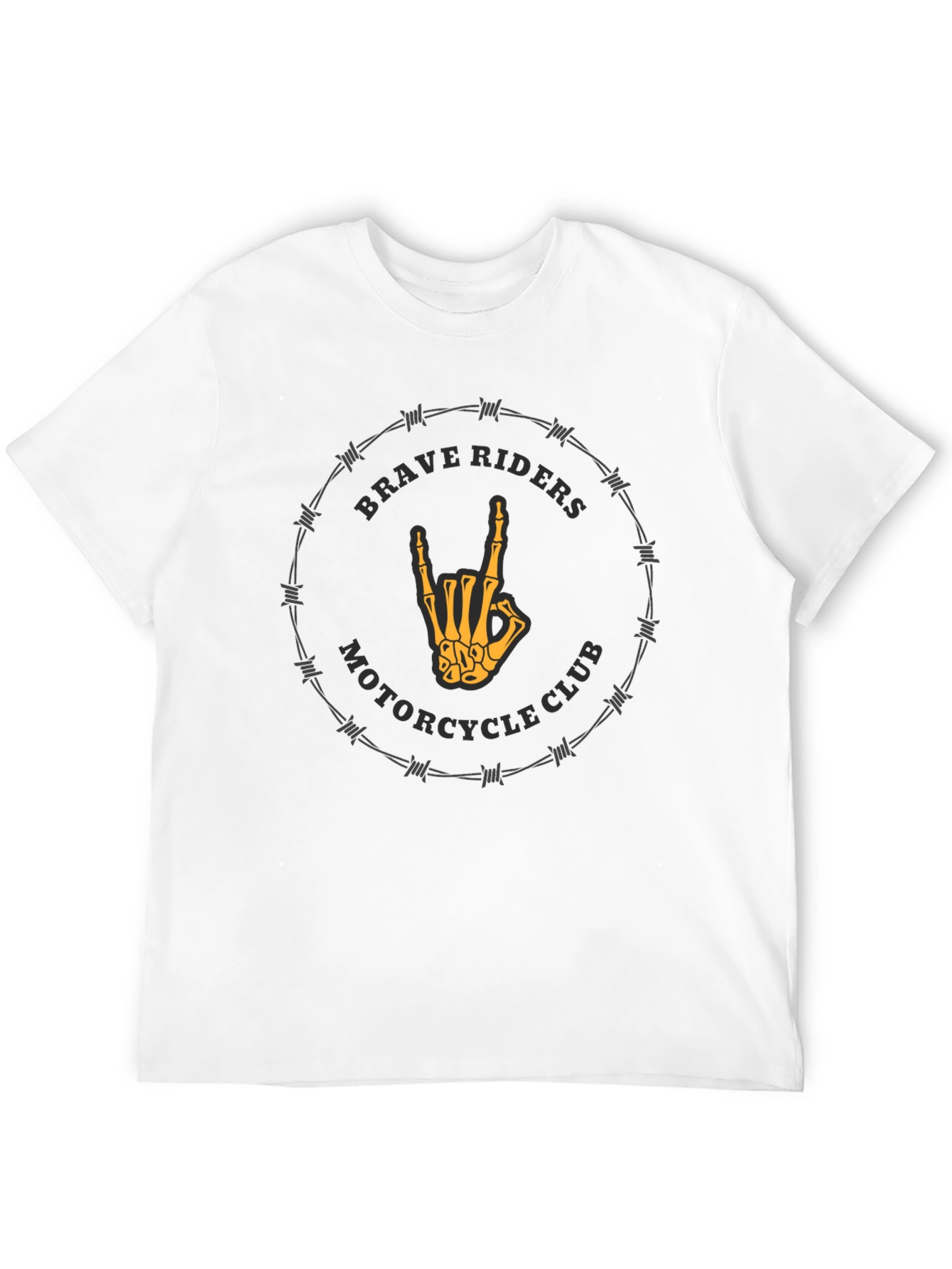Brave Riders Motorcycle Club Graphic Tee
