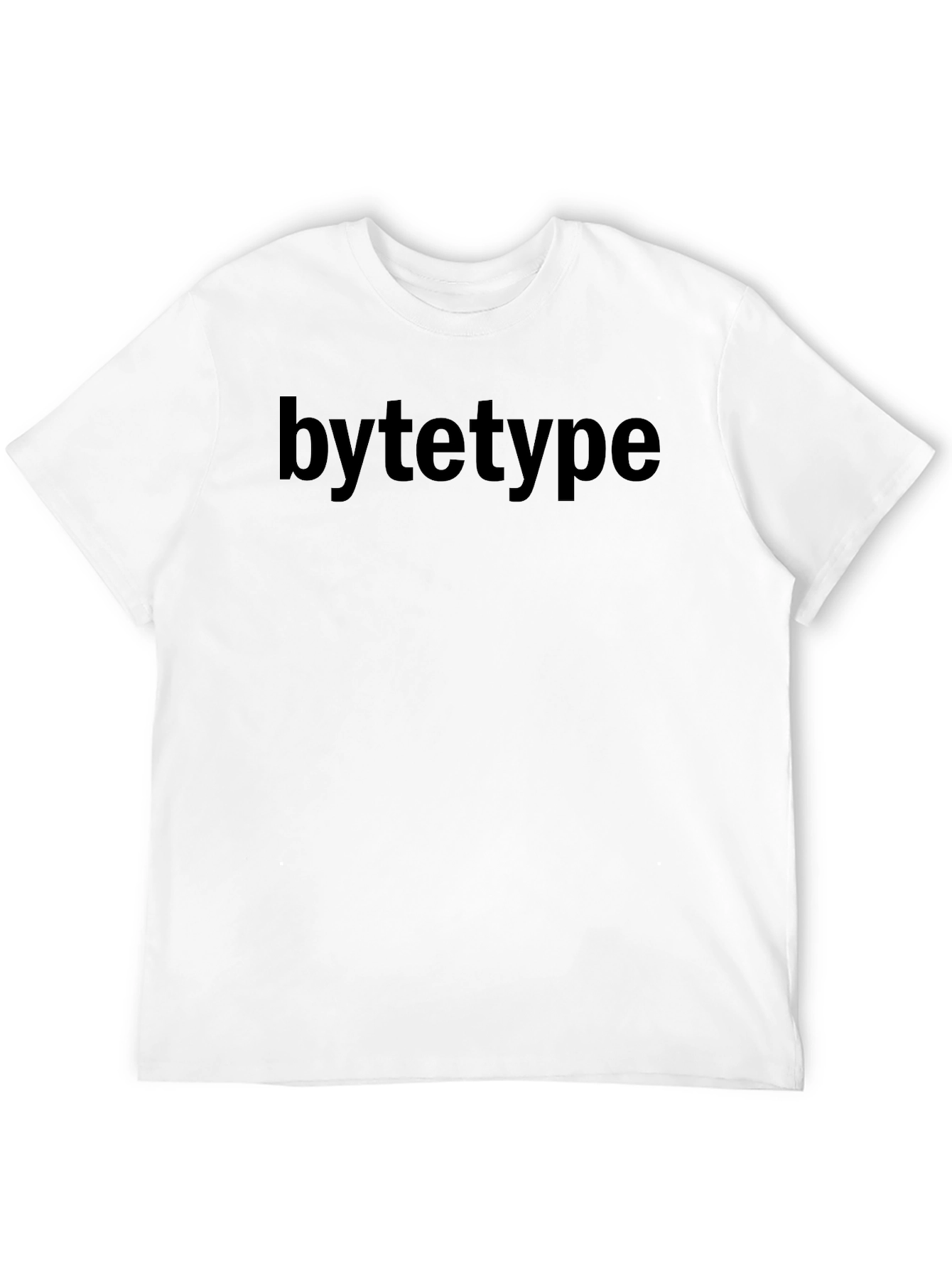ByteType Black T-Shirt - Classic & Comfortable