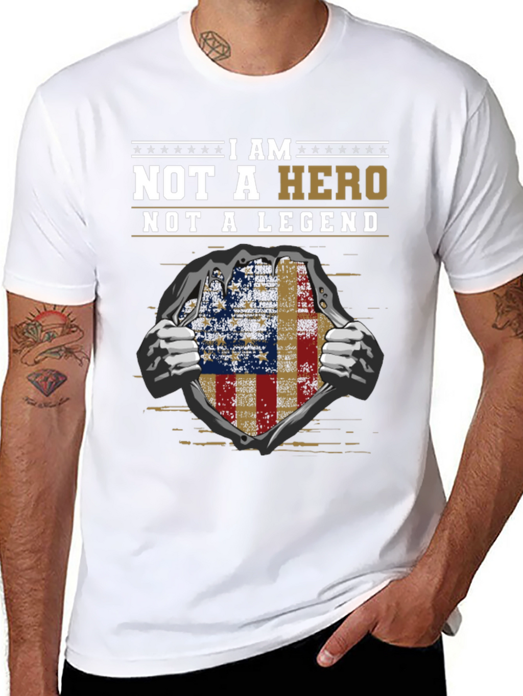 I Am Not a Hero Graphic T-Shirt