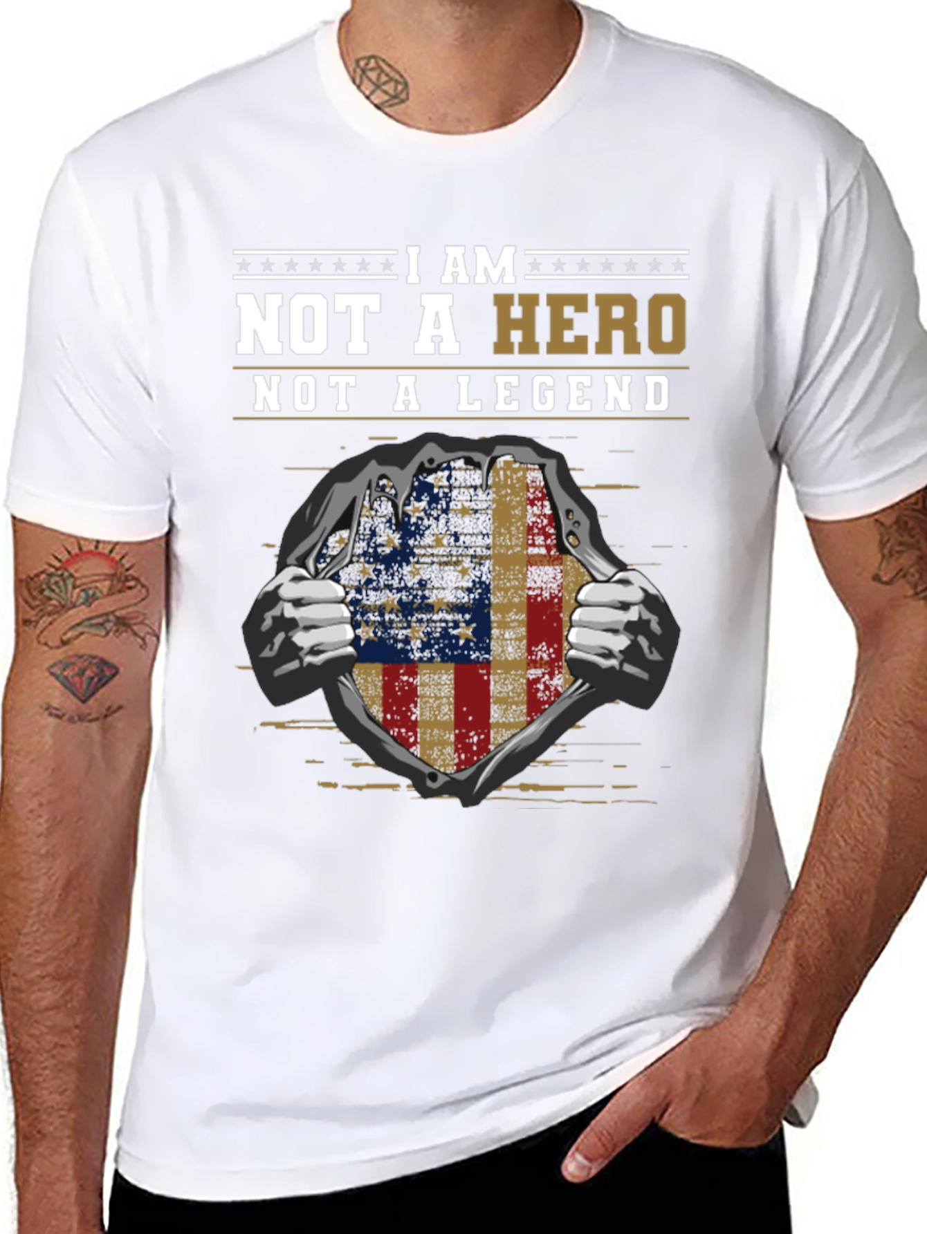 I Am Not a Hero Graphic T-Shirt