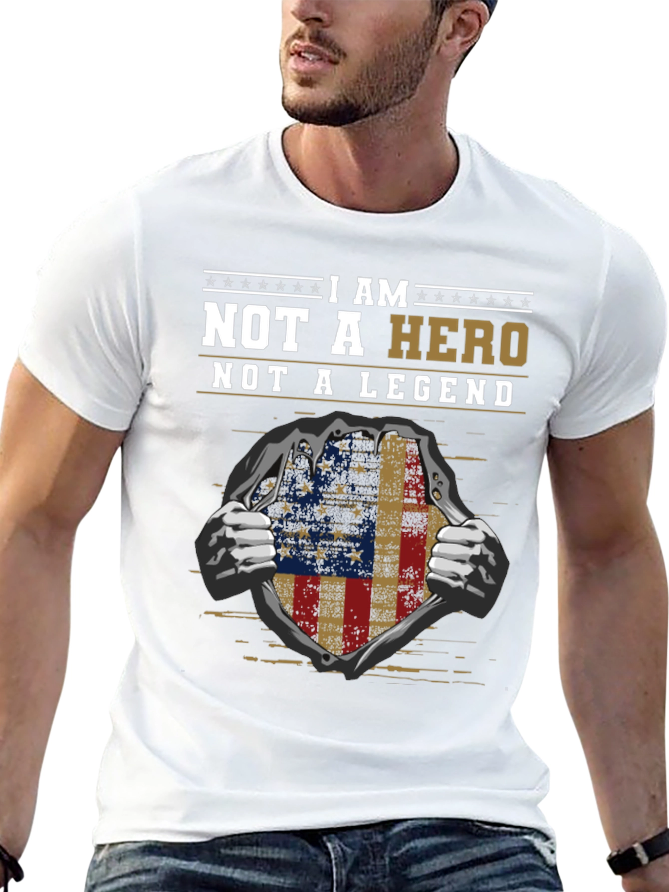 I Am Not a Hero Graphic T-Shirt