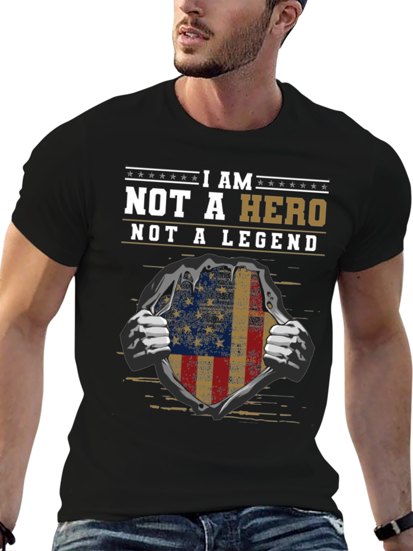 I Am Not a Hero Graphic T-Shirt