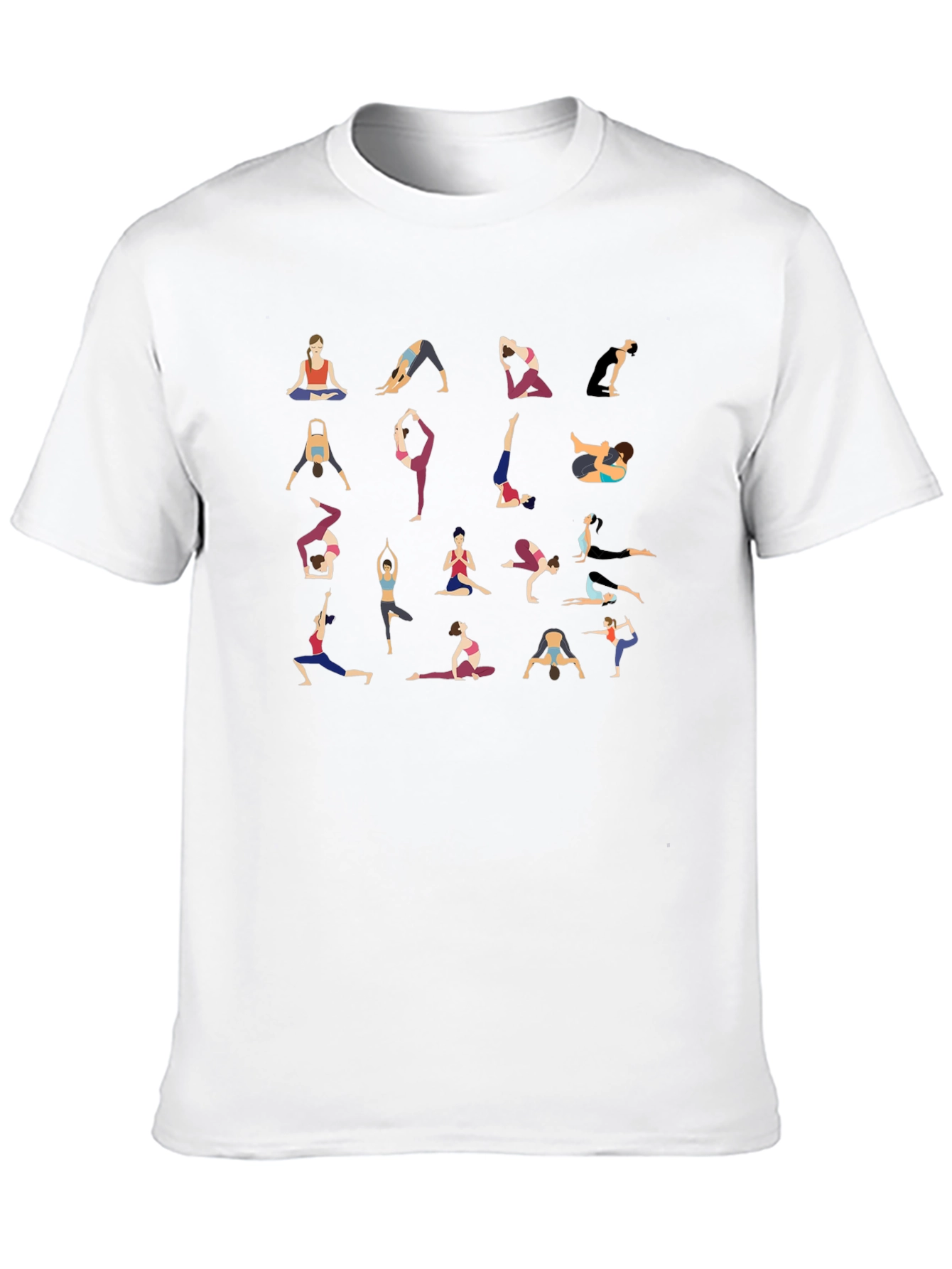 Yoga Pose Graphic T-Shirt