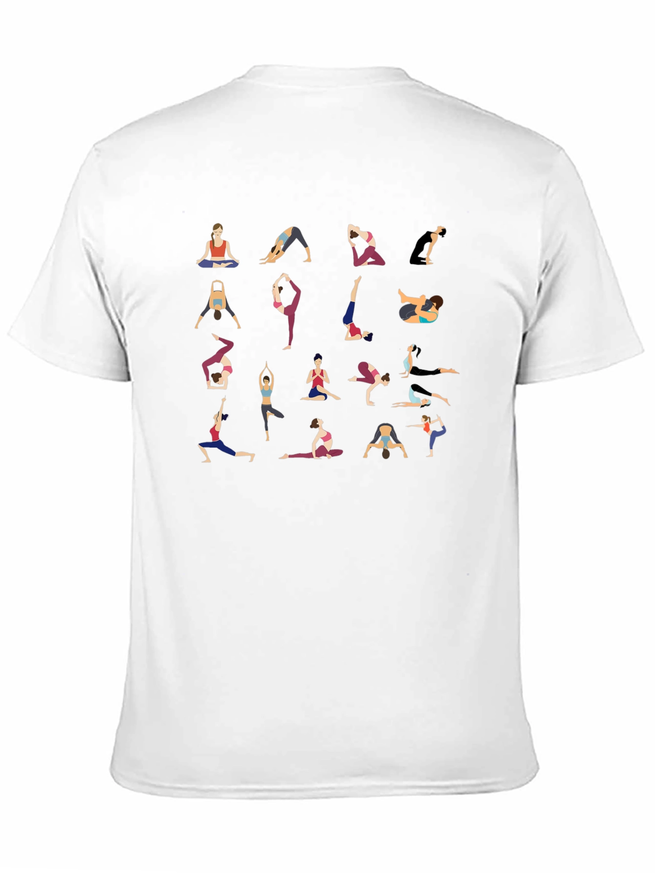 Yoga Pose Graphic T-Shirt
