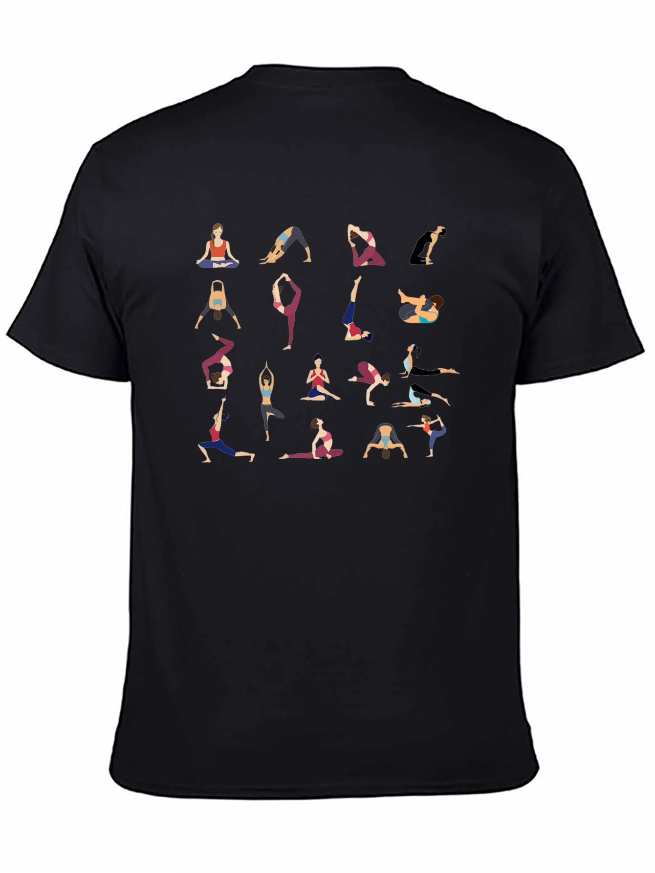 Yoga Pose Graphic T-Shirt