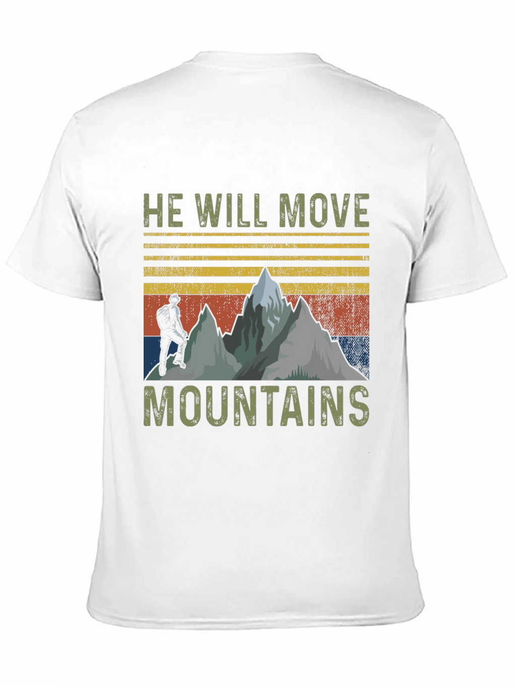 He Will Move Mountains Graphic Tee