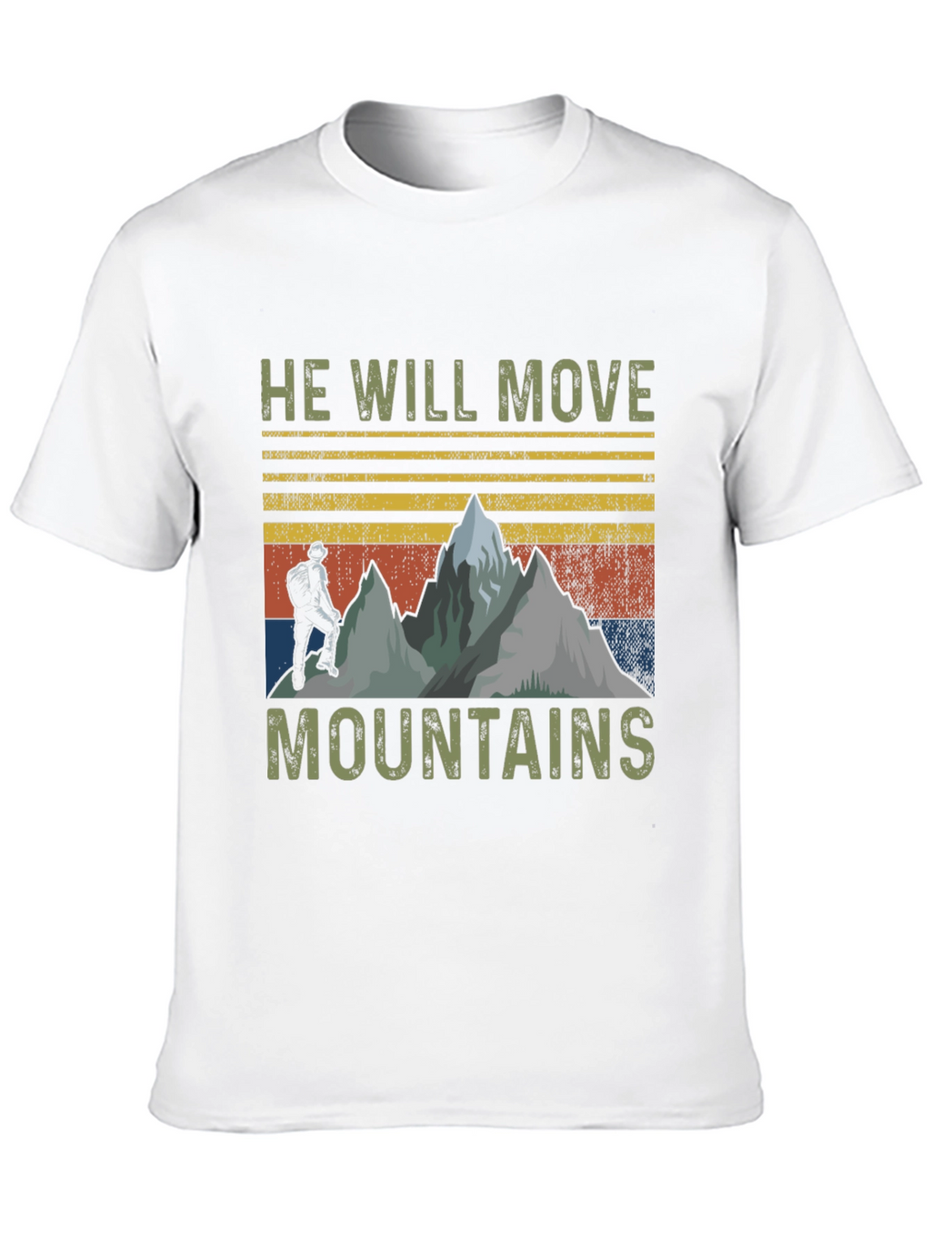 He Will Move Mountains Graphic Tee