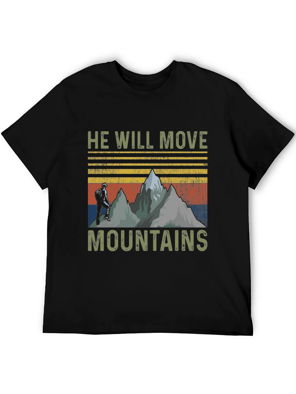 He Will Move Mountains Graphic Tee