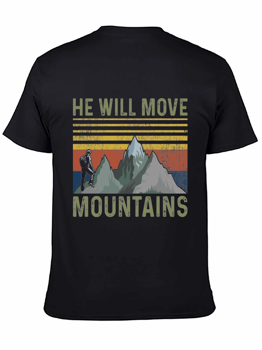 He Will Move Mountains Graphic Tee