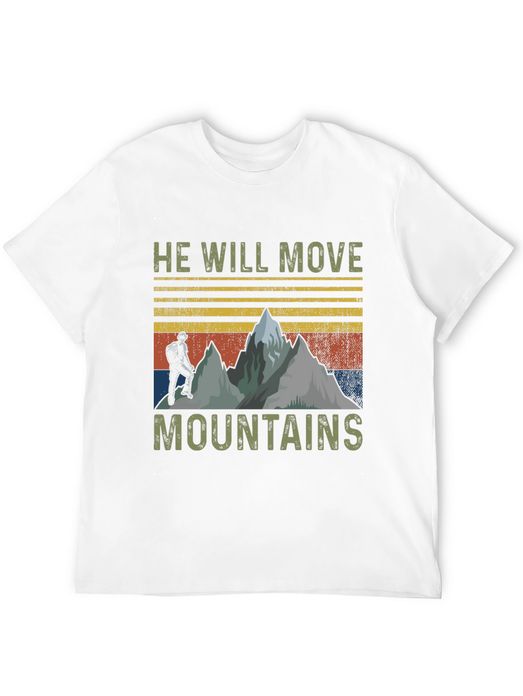 He Will Move Mountains Graphic Tee
