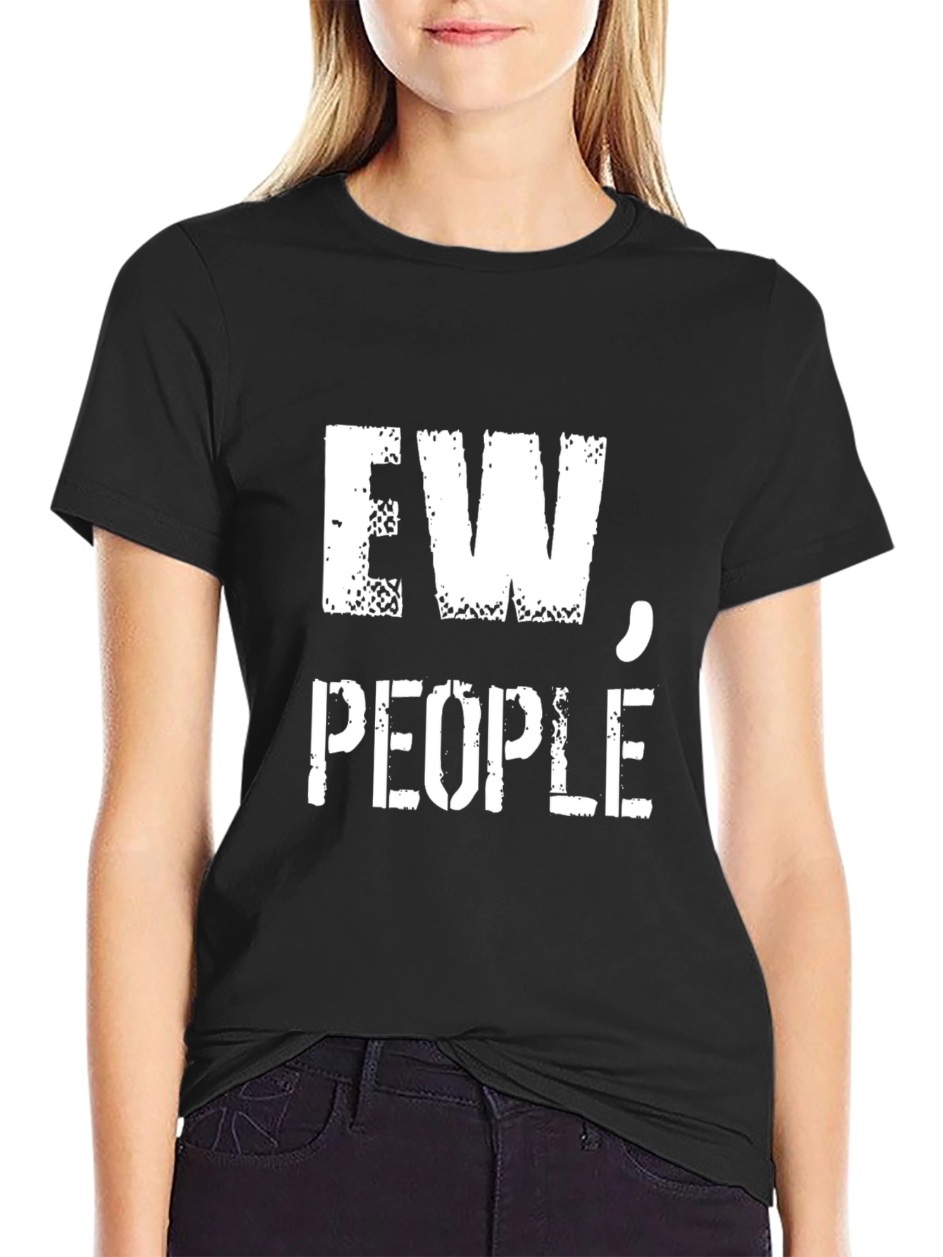 Ew People T-Shirt - Funny Anti-Social Tee
