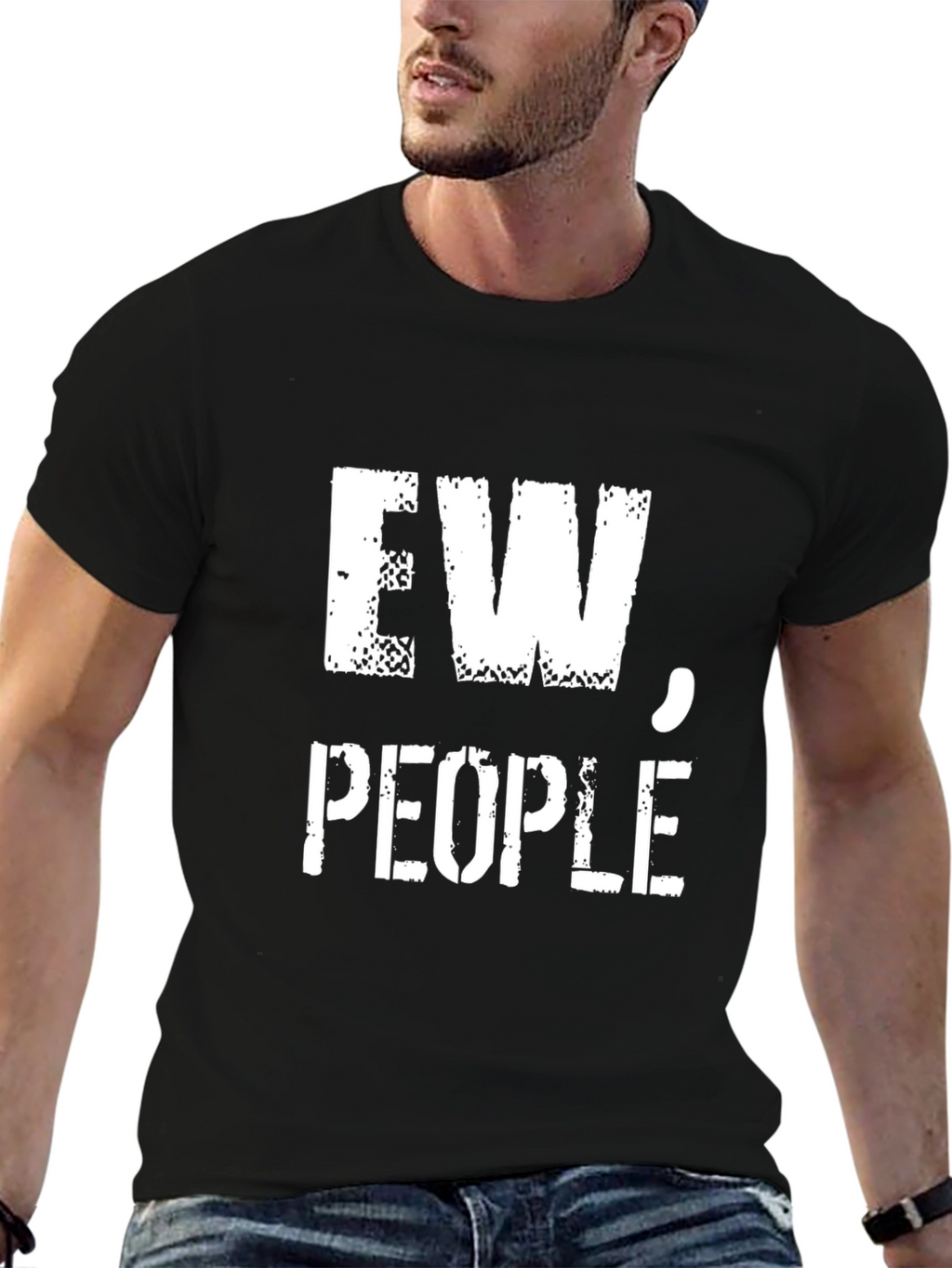 Ew People T-Shirt - Funny Anti-Social Tee
