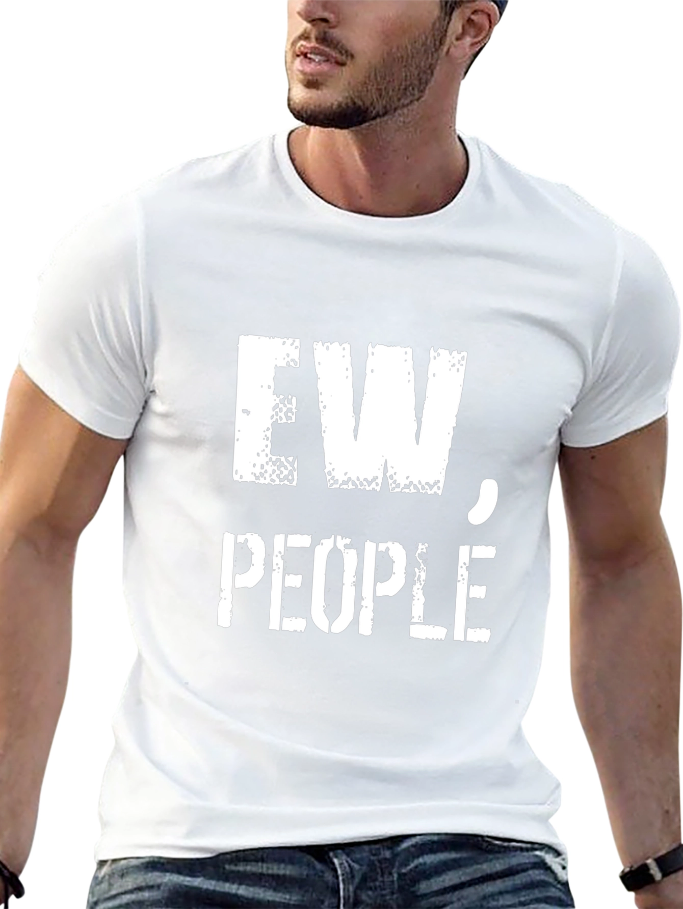Ew People T-Shirt - Funny Anti-Social Tee