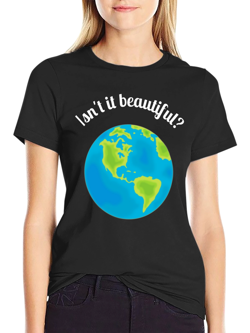 Isnt It Beautiful? Earth Graphic T-Shirt
