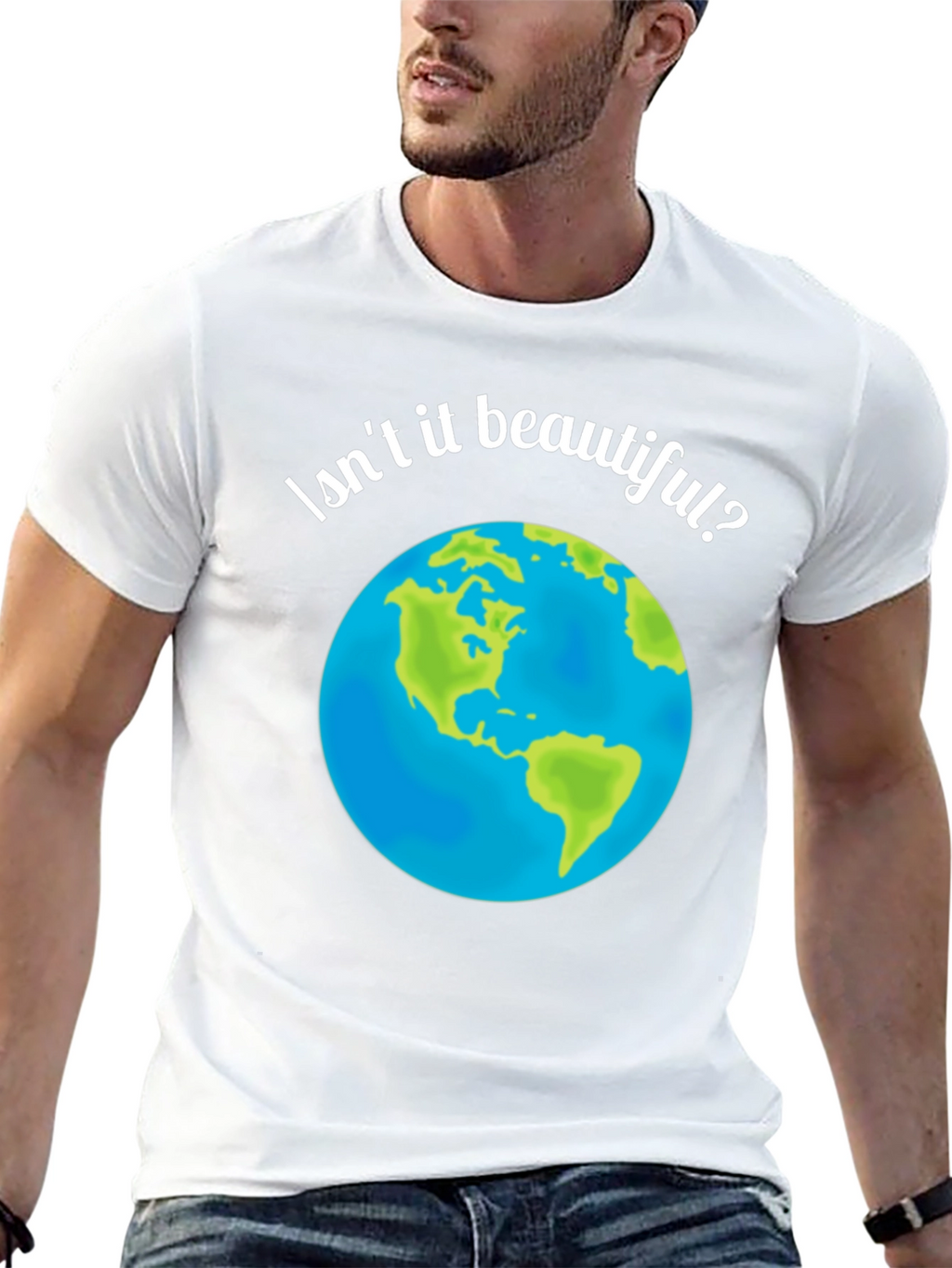 Isnt It Beautiful? Earth Graphic T-Shirt
