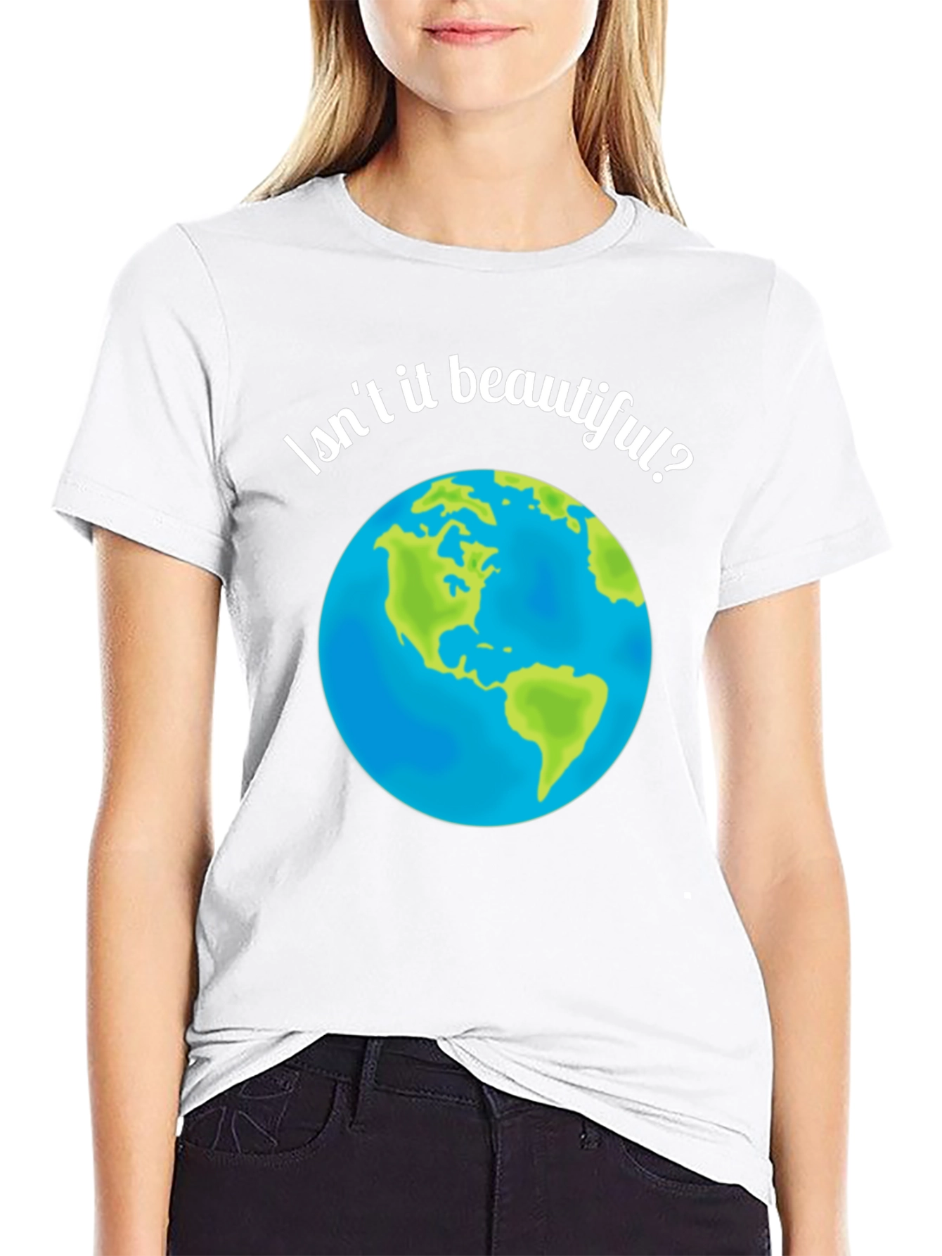 Isnt It Beautiful? Earth Graphic T-Shirt