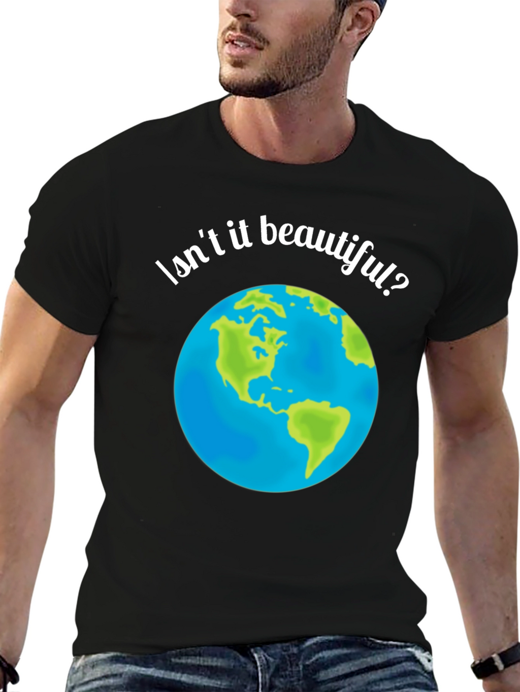 Isnt It Beautiful? Earth Graphic T-Shirt