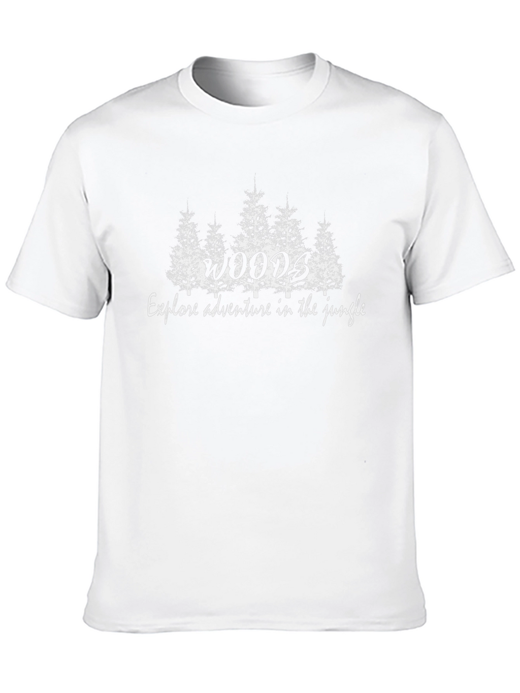 Woods Jungle Adventure Black Graphic T-Shirt