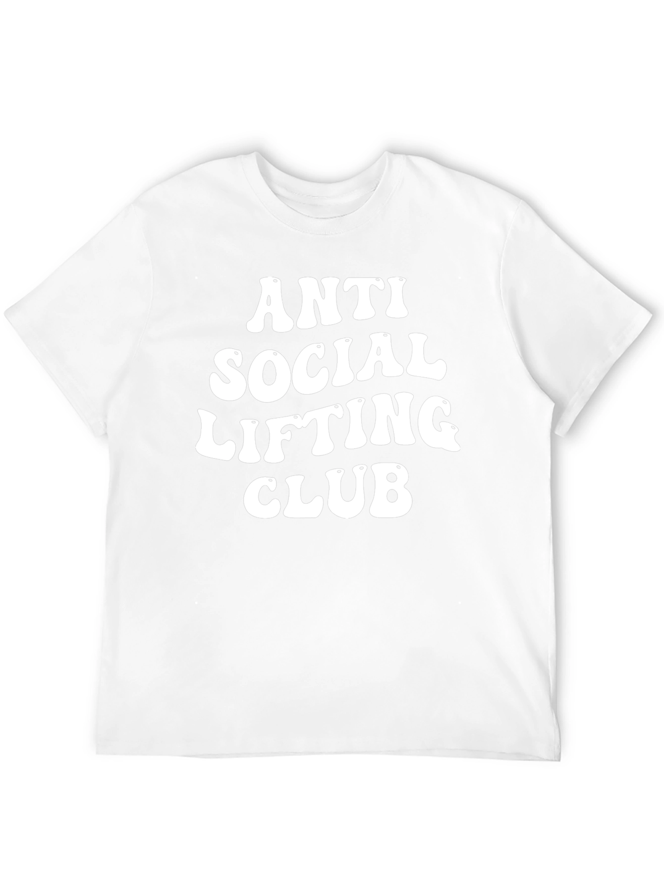 Anti Social Lifting Club Black Graphic Tee