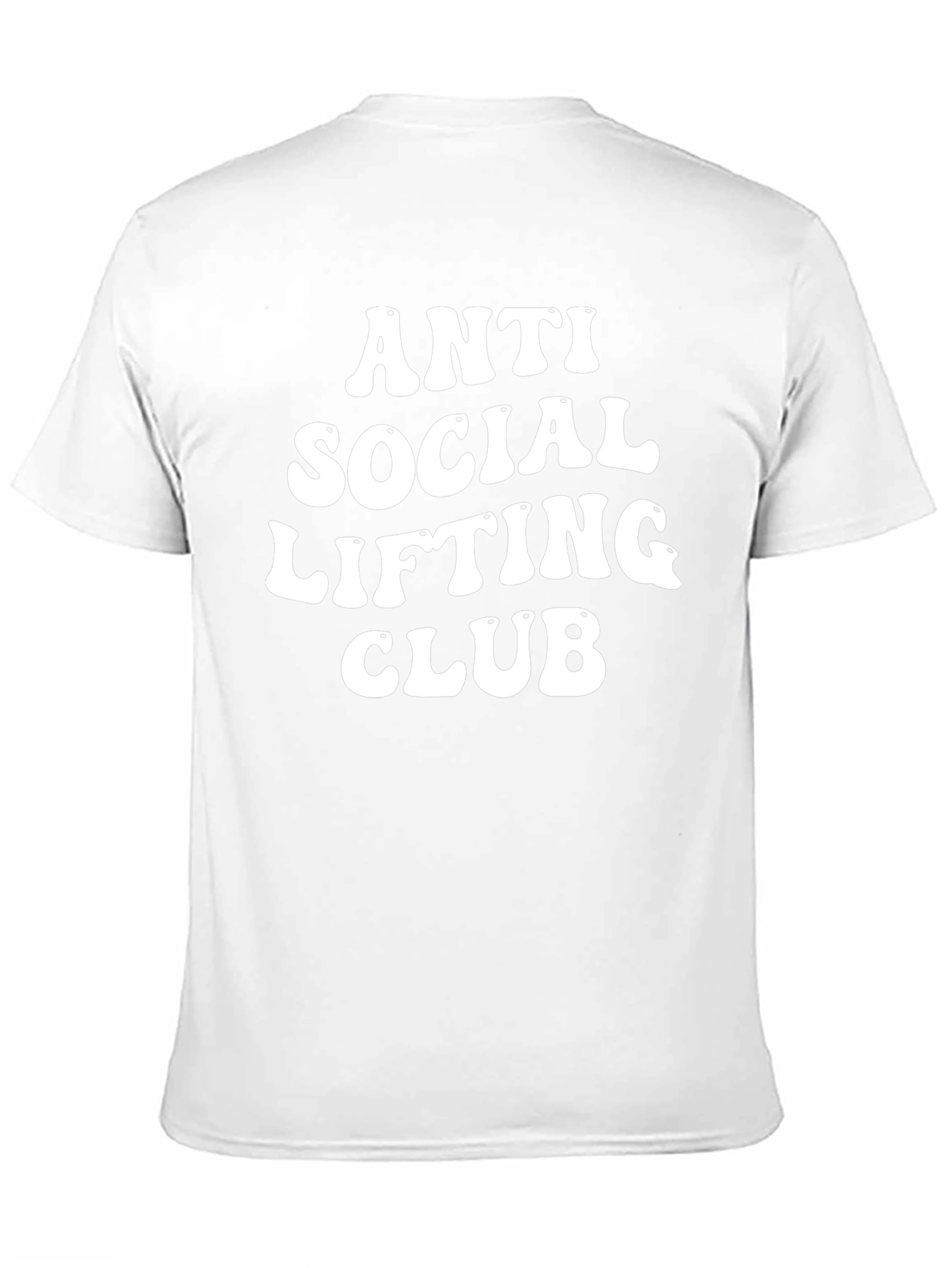 Anti Social Lifting Club Black Graphic Tee