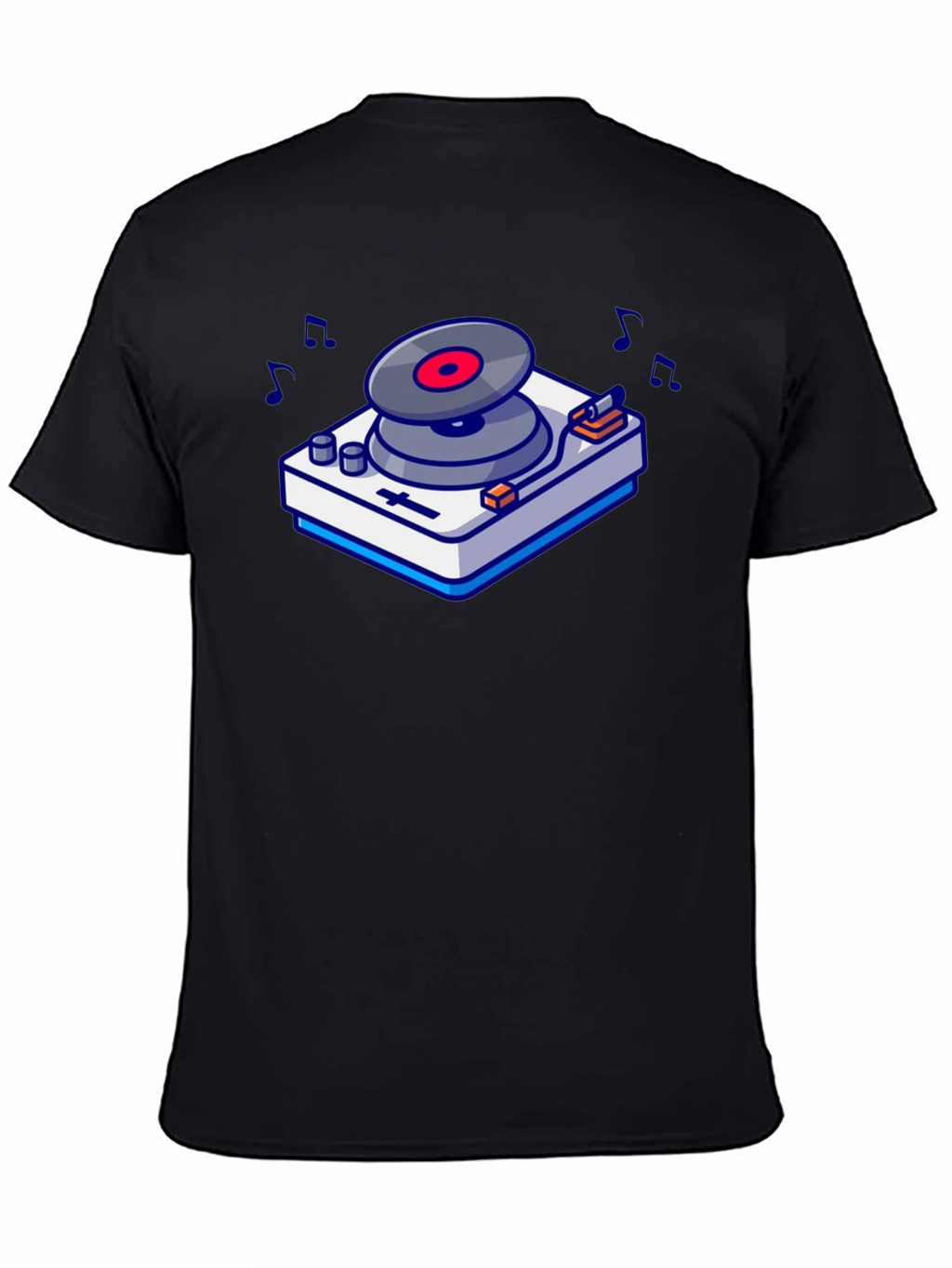 DJ Turntable Graphic Tee - Music Lovers T-Shirt