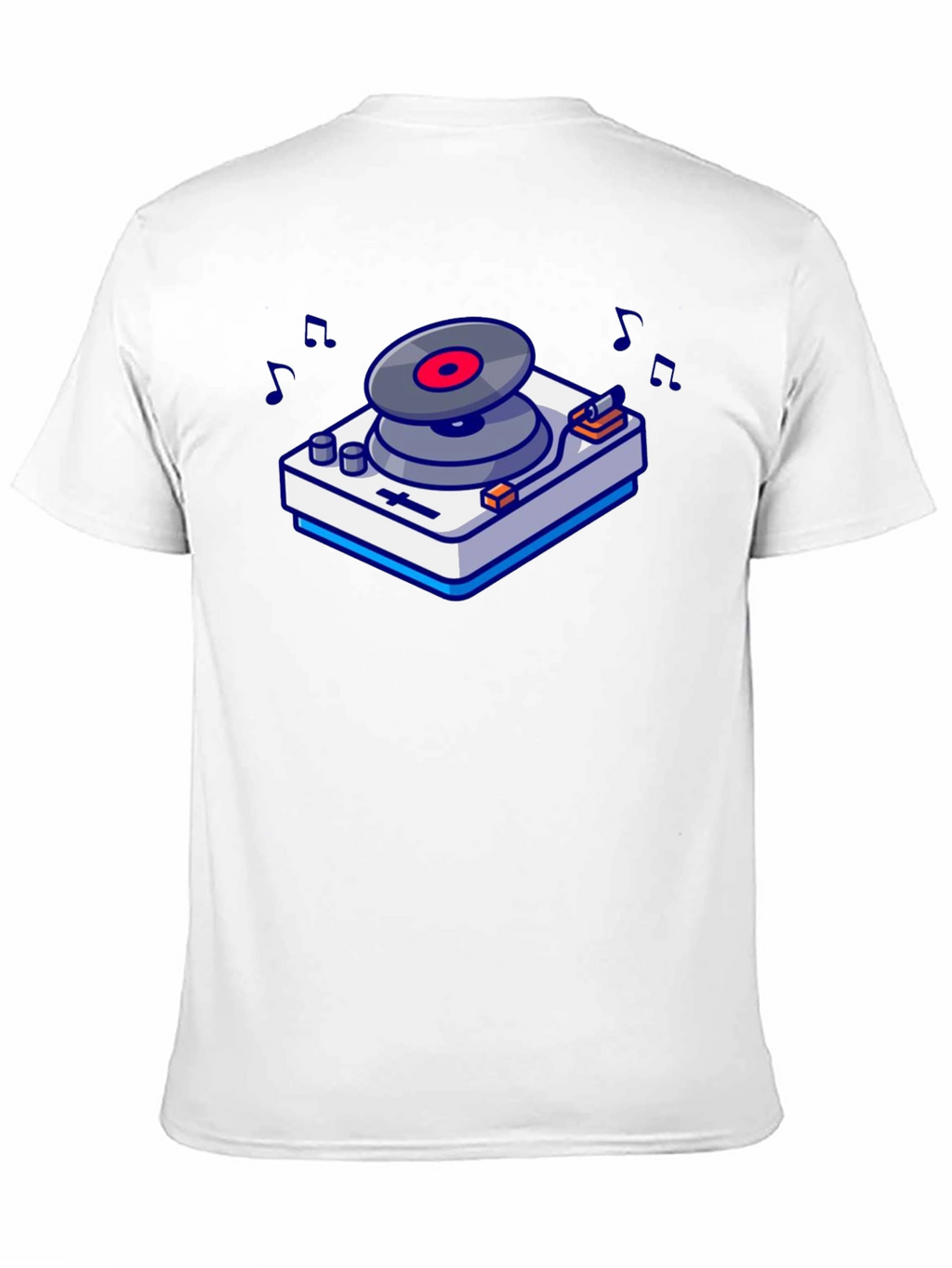 DJ Turntable Graphic Tee - Music Lovers T-Shirt