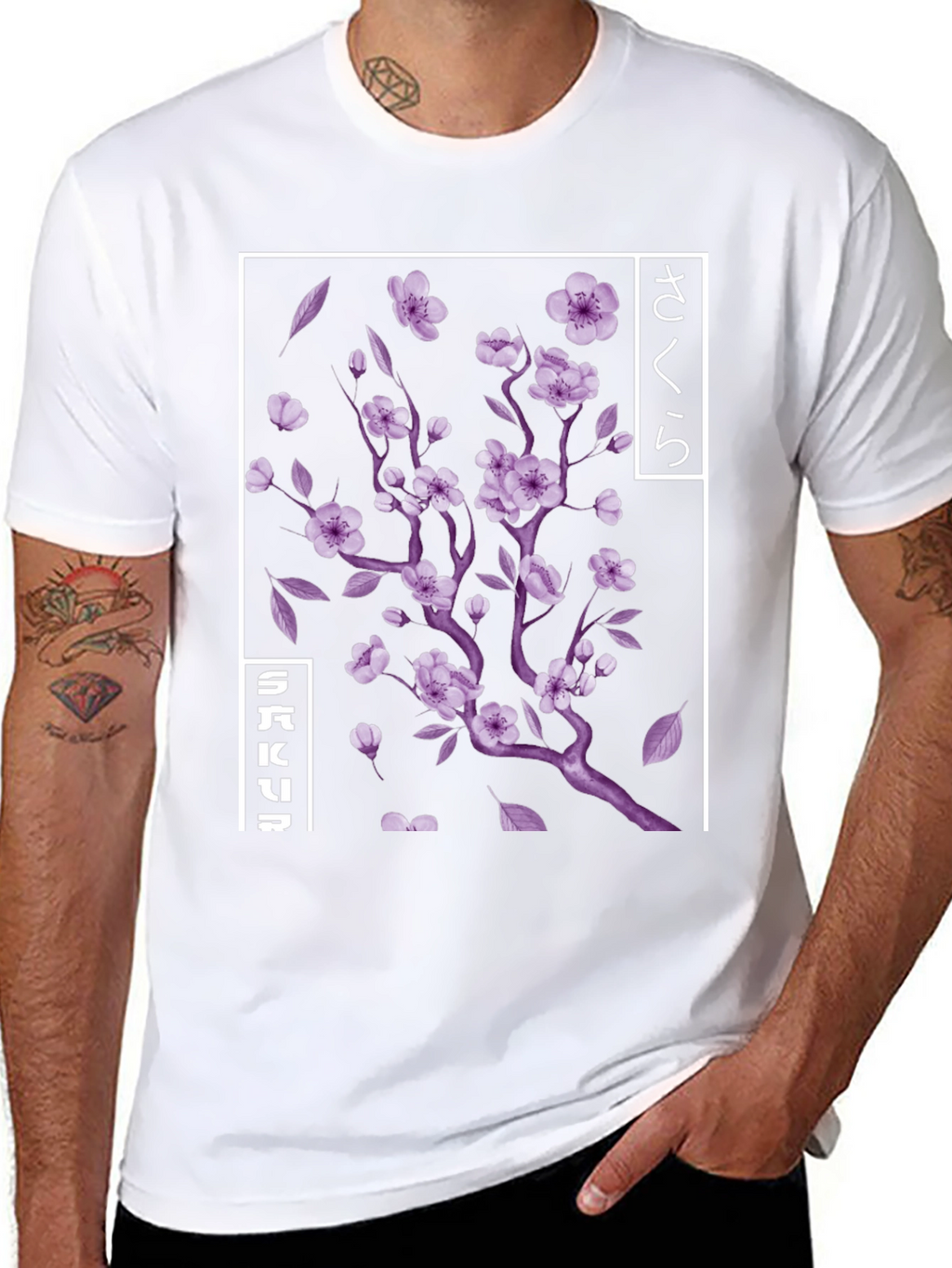 Sakura Blossom Graphic Tee