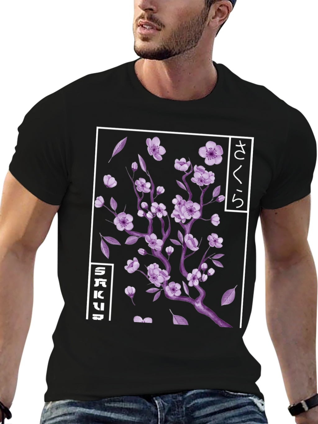 Sakura Blossom Graphic Tee