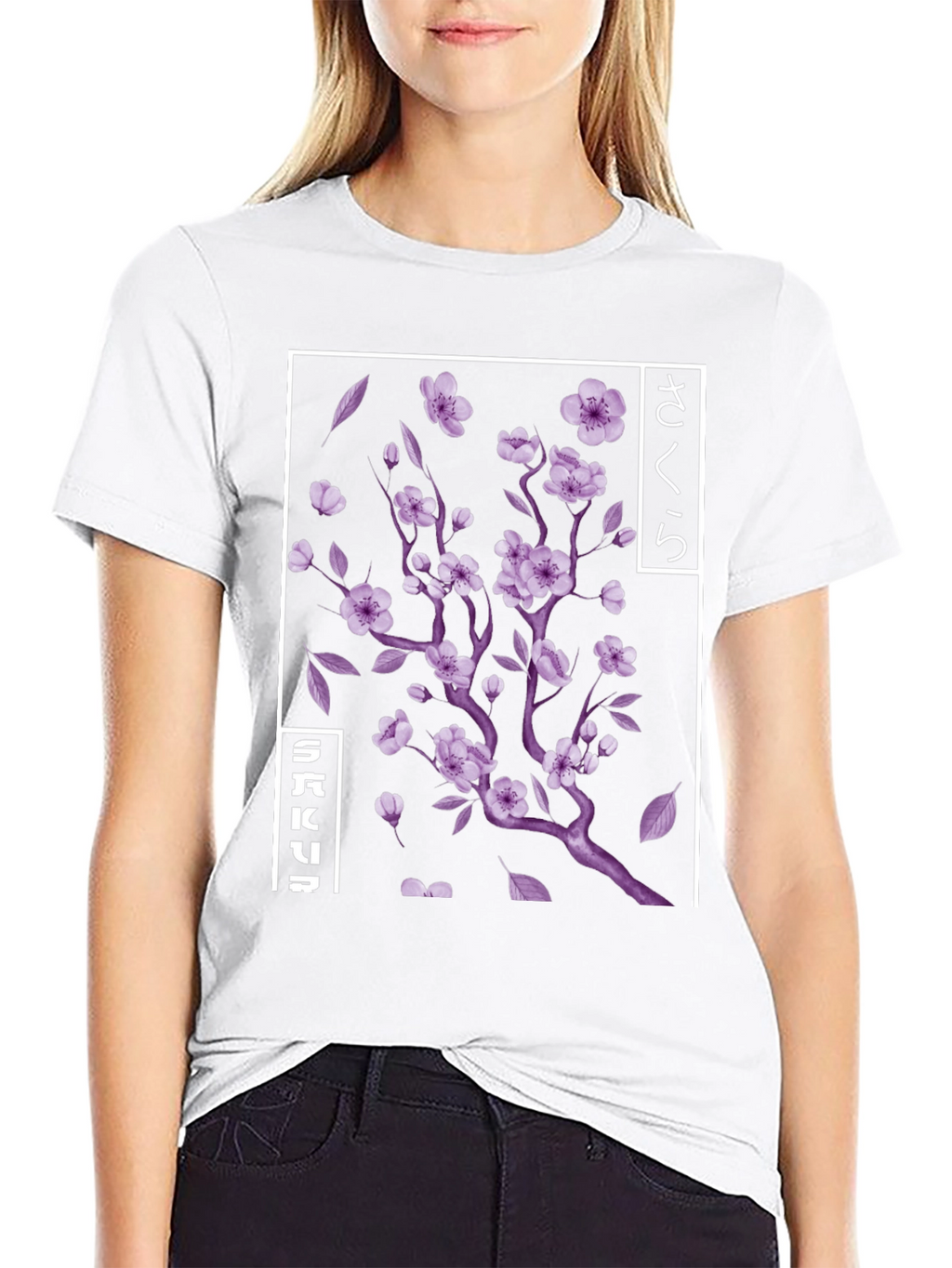 Sakura Blossom Graphic Tee