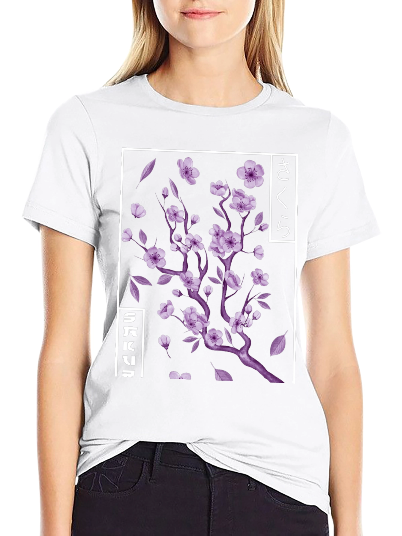 Sakura Blossom Graphic Tee