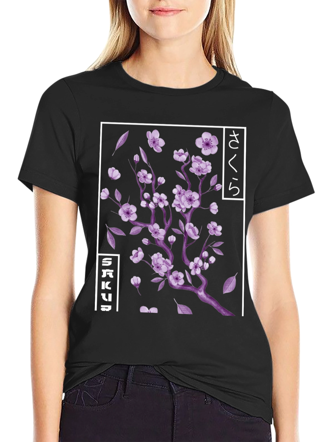 Sakura Blossom Graphic Tee