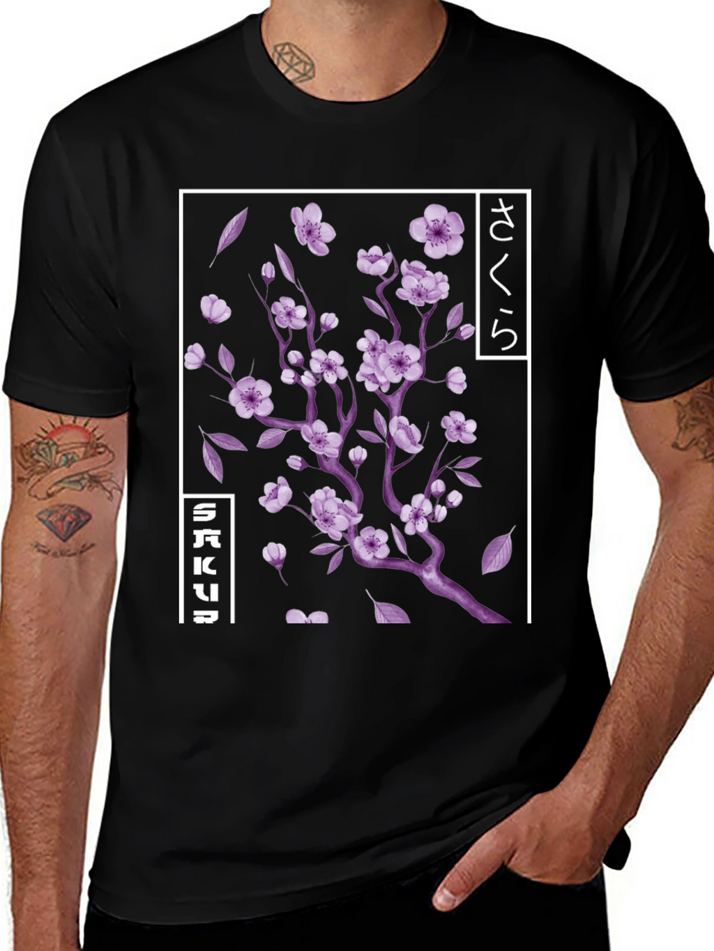 Sakura Blossom Graphic Tee