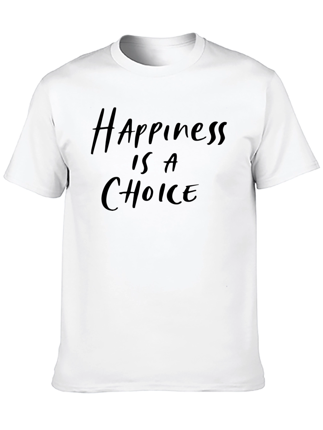 Happiness Is A Choice Black T-Shirt