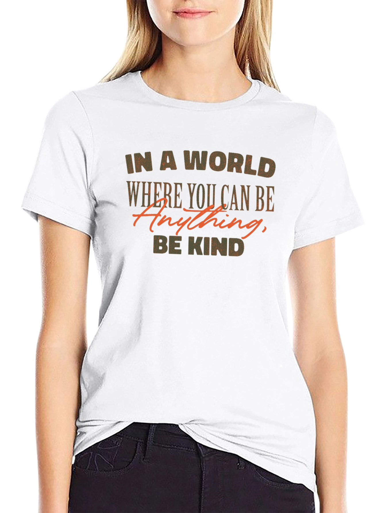 Be Kind Graphic Tee - Inspirational Black T-Shirt