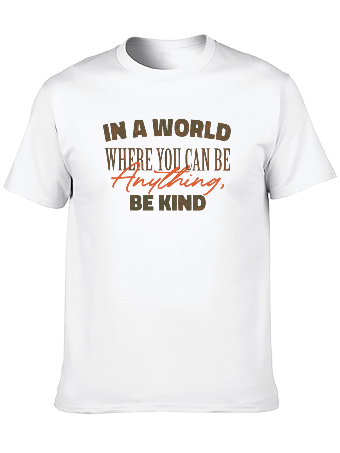 Be Kind Graphic Tee - Inspirational Black T-Shirt