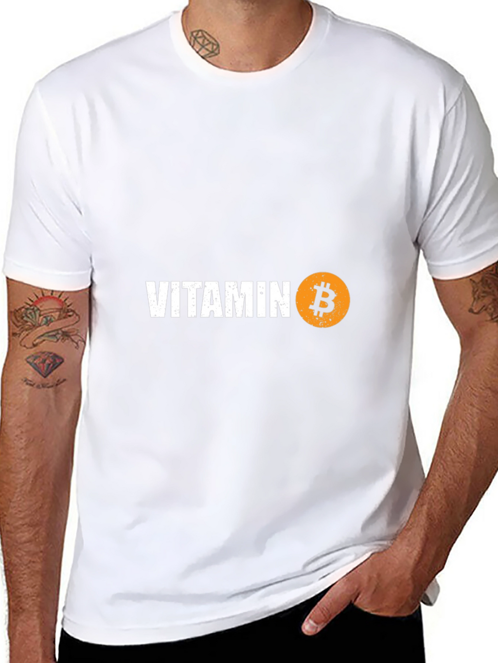 Vitamin B Bitcoin T-Shirt - Crypto Fan Apparel