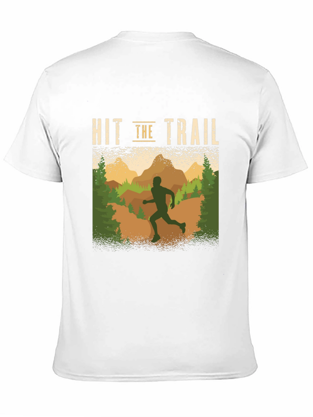 Hit the Trail Running Graphic T-Shirt