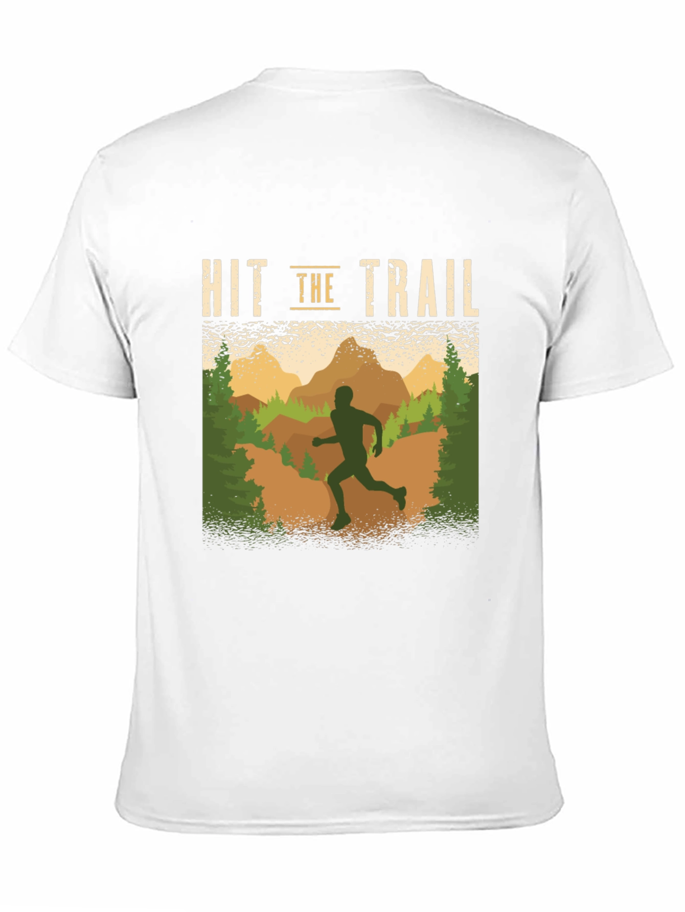 Hit the Trail Running Graphic T-Shirt