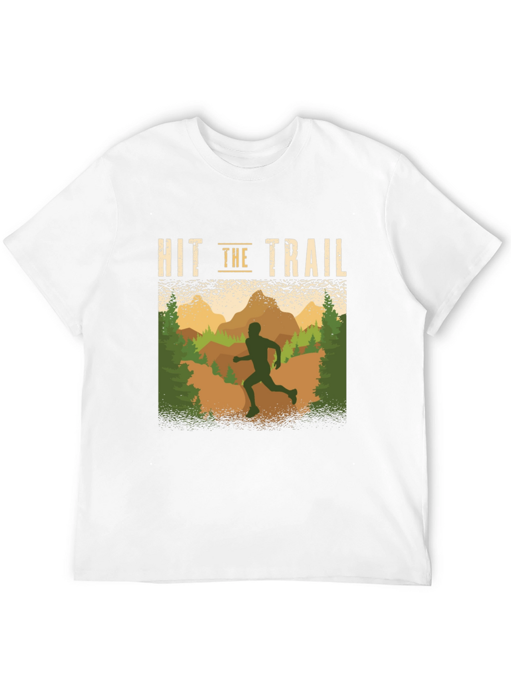 Hit the Trail Running Graphic T-Shirt