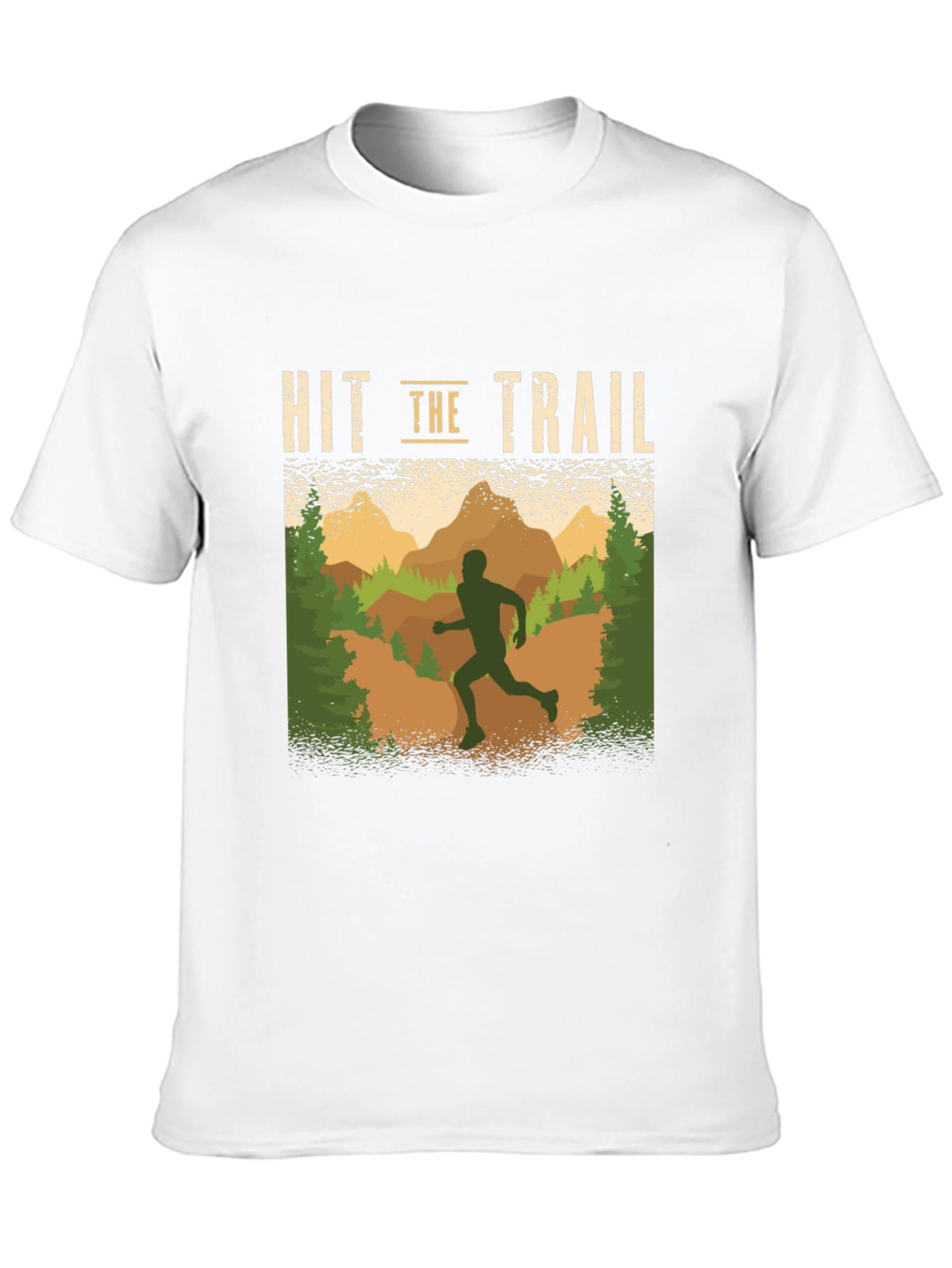 Hit the Trail Running Graphic T-Shirt