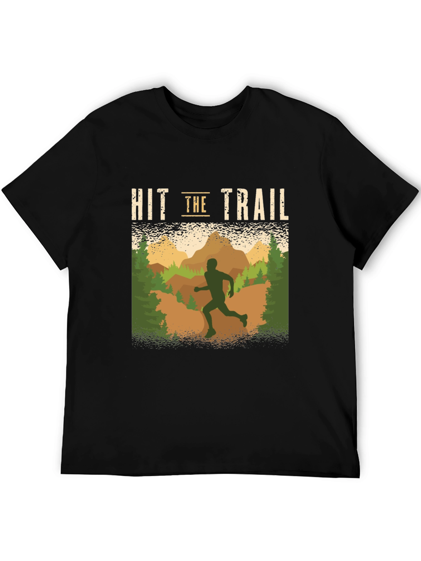 Hit the Trail Running Graphic T-Shirt