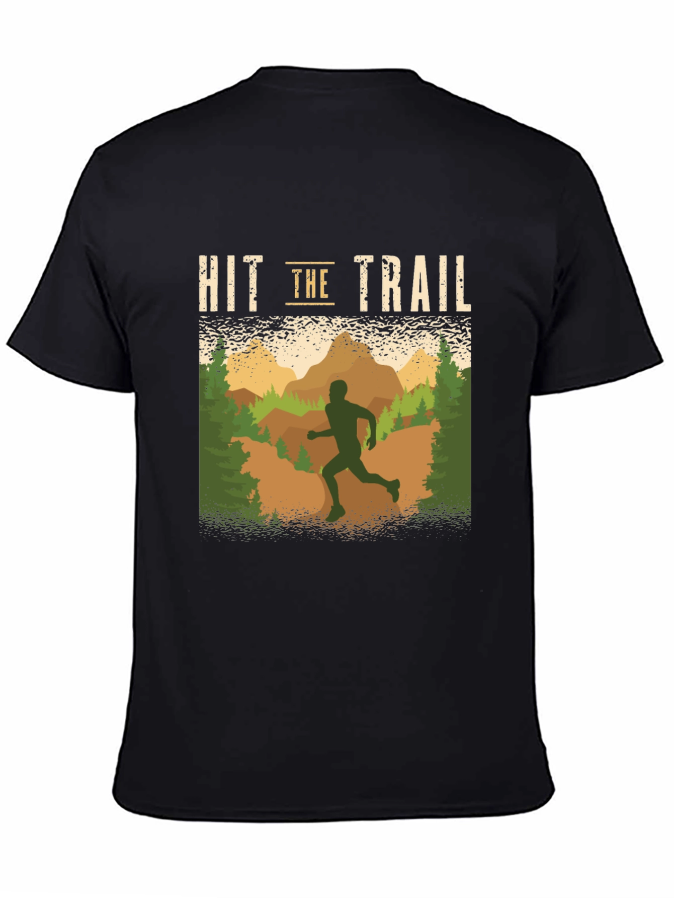 Hit the Trail Running Graphic T-Shirt