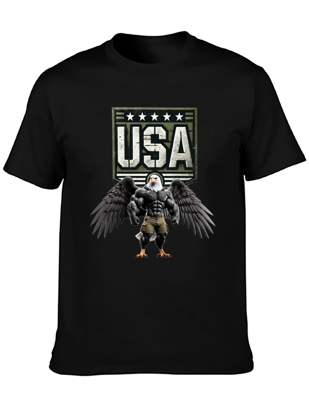 USA Eagle Graphic T-Shirt