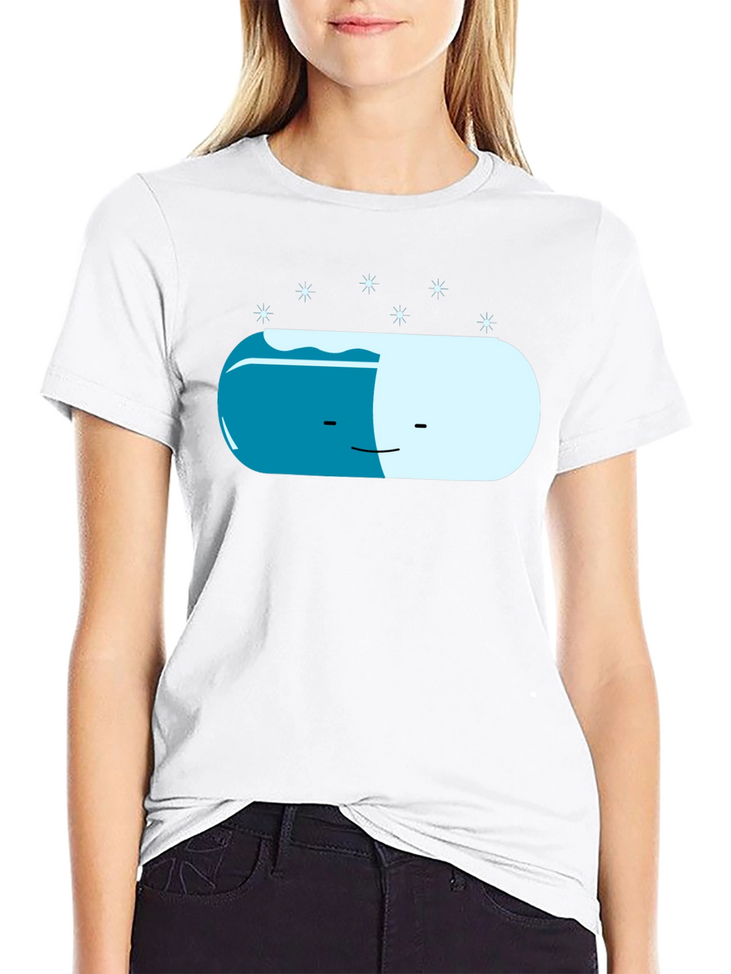 Chill Pill Graphic Tee - Relaxed Style